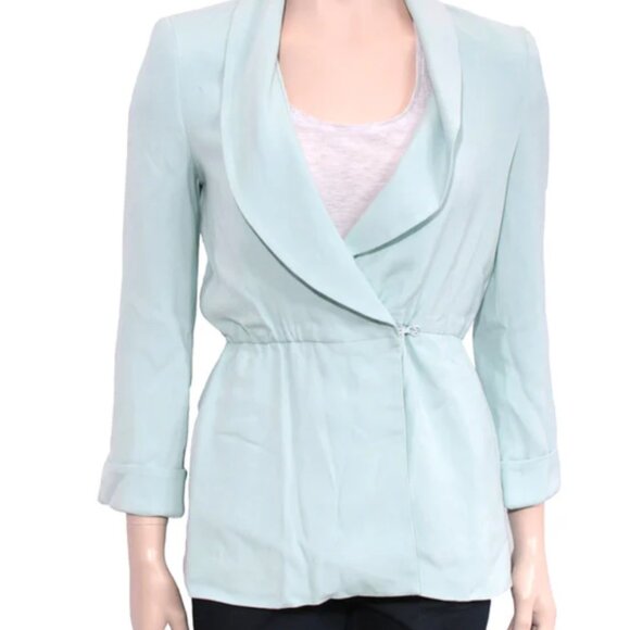 Alice + Olivia Light Blue Jacket - Picture 9 of 9